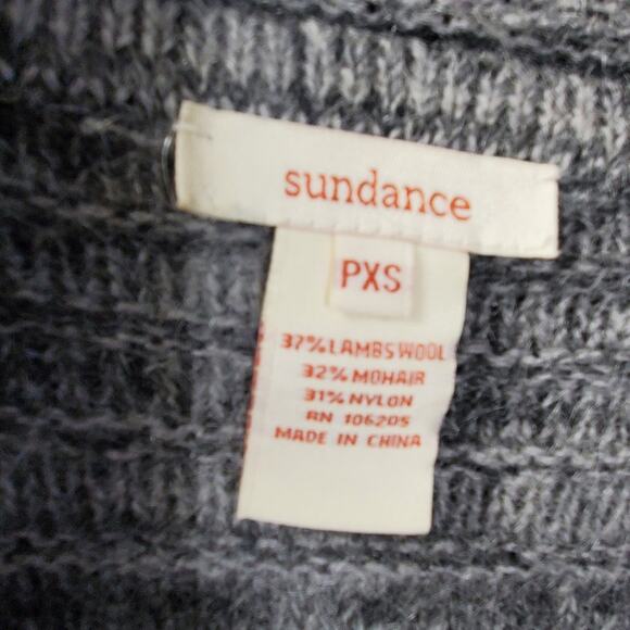 Sundance soft Lambswool / Mohair blend Long open front cardigan sweater Great co - Picture 3 of 8
